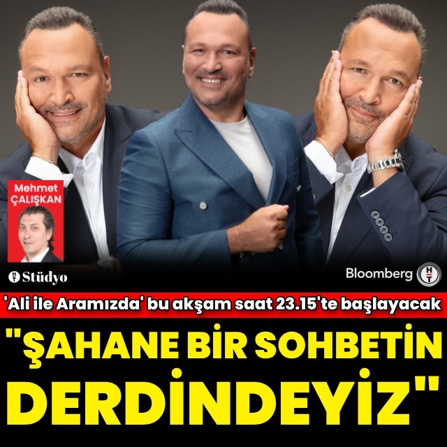 "Şahane bir sohbetin derdindeyiz"