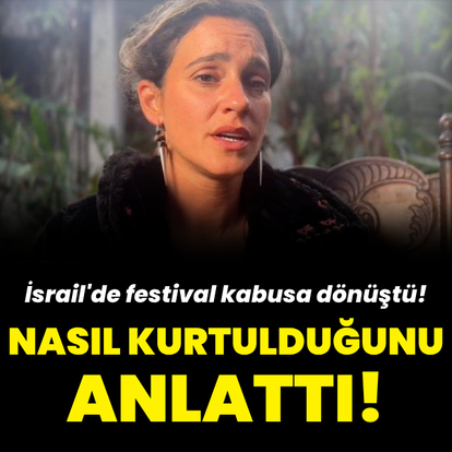 Festival kabusa dönüştü: Genç kadın kaçmayı başardı