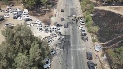 Festival faciaya dönüştü, kaçış anı böyle görüntülendi!