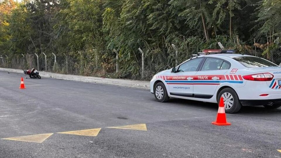 Amasya'da motosikletli çocuk öldü