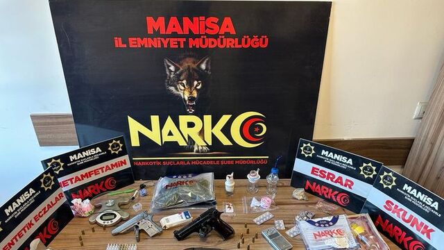 Manisa'da uyuşturucu operasyonu: 7 tutuklama