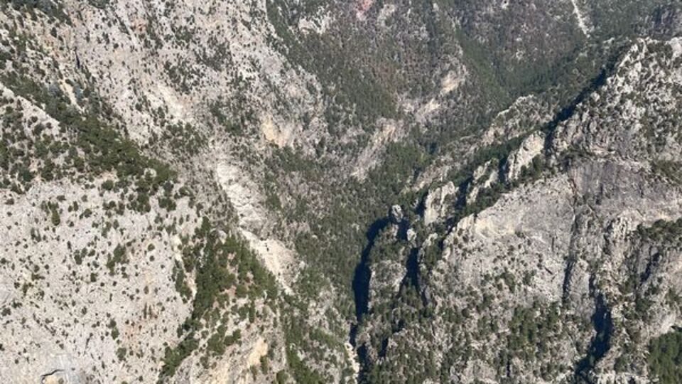 Karanlıkdere Kanyonu'ndaki yangın kontrol altında