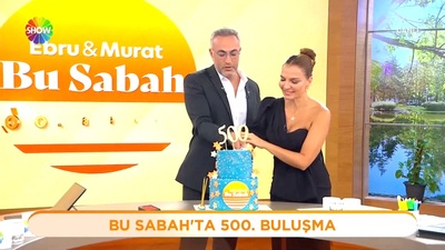 500'üncü bölümü kutladılar