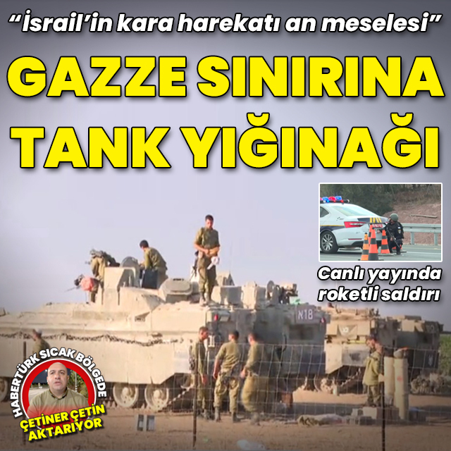 "Hamas füze ateşledi, Demir Kubbe devreye girdi"