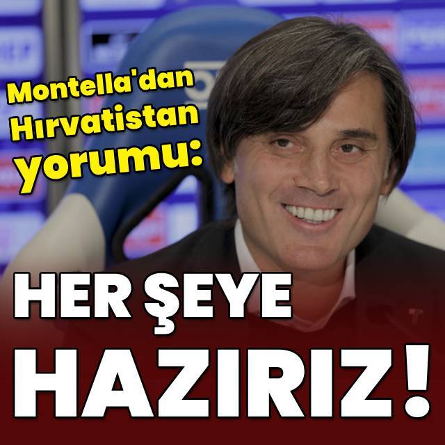 "Her şeye hazırız"