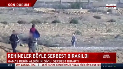 Hamas 2 rehineyi serbest bıraktı