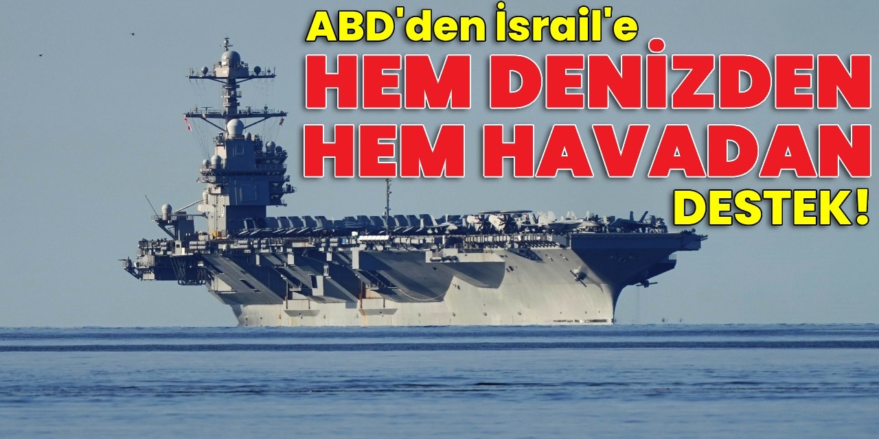 Mühimmat taşıyan ABD uçağı İsrail'e ulaştı