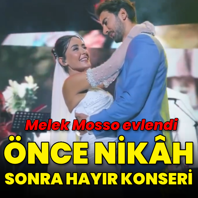 Önce nikâh, sonra hayır konseri
