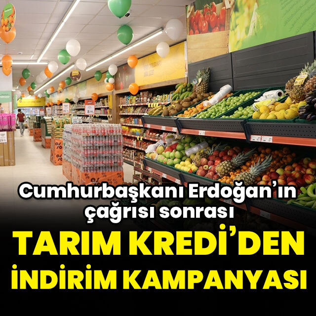 Tarım Kredi'den indirim kampanyası