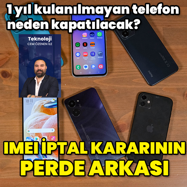 IMEI iptal kararının sebebi nedir?