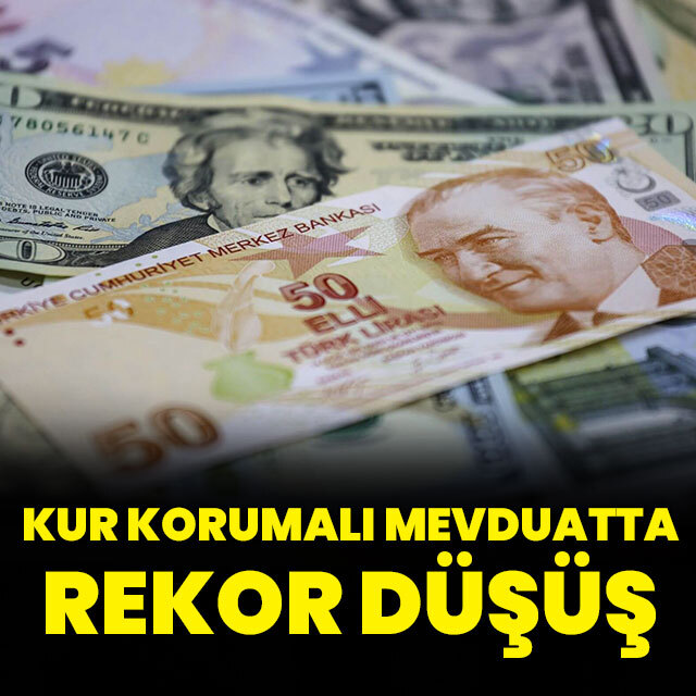 KKM'de rekor düşüş