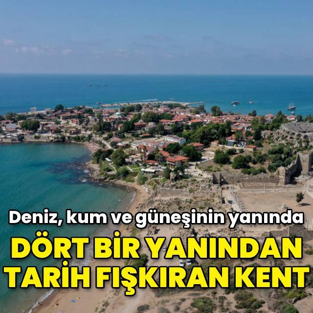 Dört bir yanından tarih fışkıran kent!