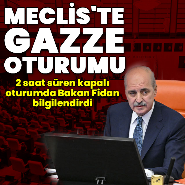 TBMM, 'İsrail-Filistin' gündemiyle toplandı