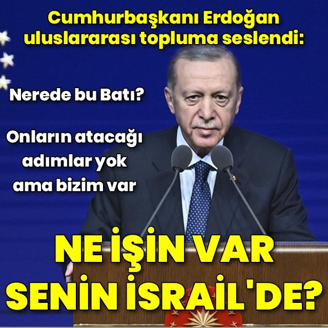 Cumhurbaşkanı Erdoğan'dan önemli açıklamalar