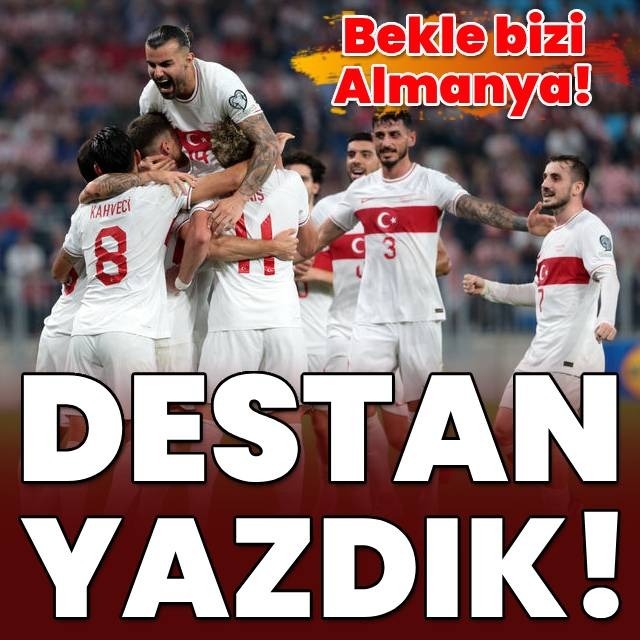 Destan yazdık: Bekle bizi Almanya!