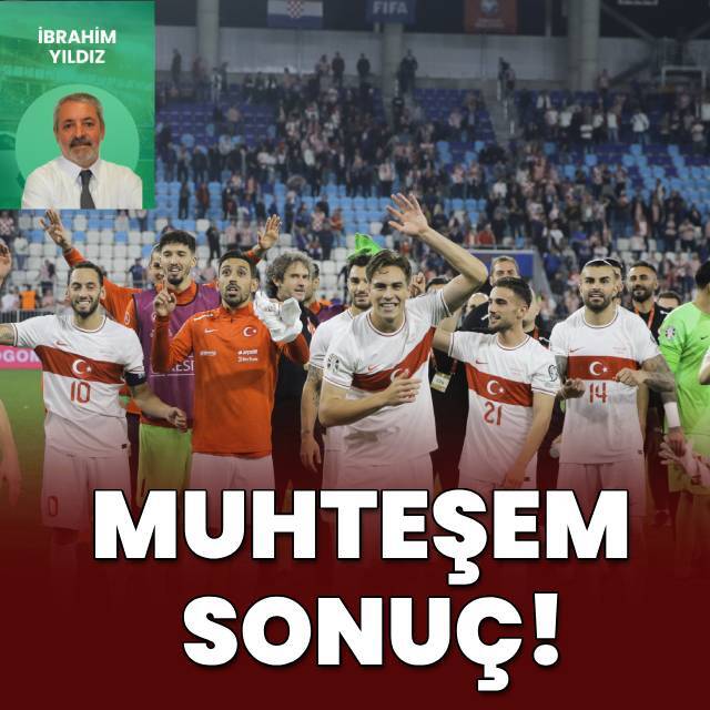 İbrahim Yıldız: Muhteşem sonuç
