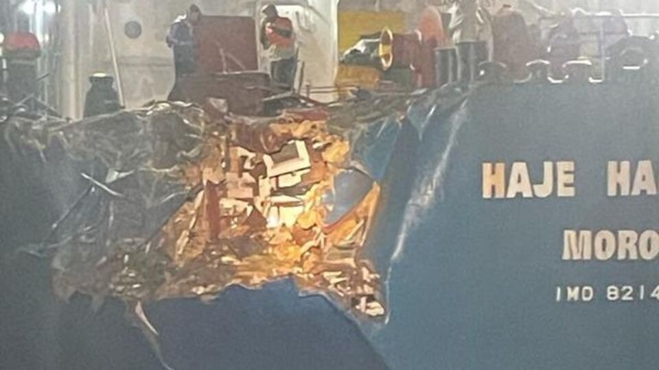 Ukrayna ve Rusya'ya ait gemiler Marmara'da çarpıştı!