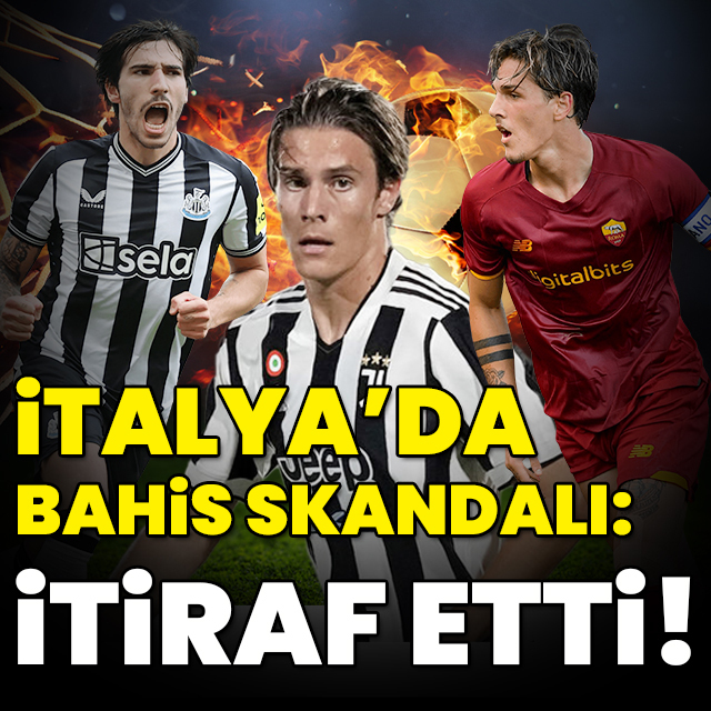 İtalya'da bahis skandalı: İtiraf etti!