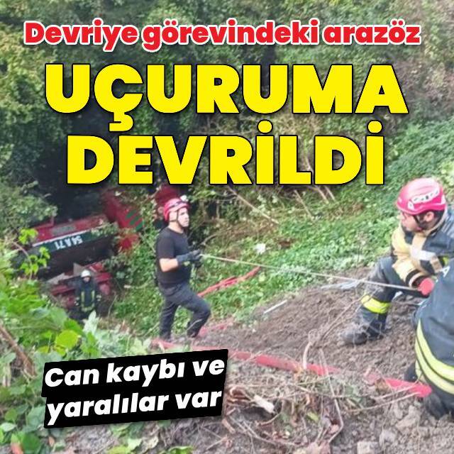 Devriye görevinde uçuruma devrildi: Ölü ve yaralılar var