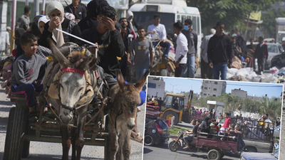 İsrail, Gazze'de konvoyu vurdu! En az 70 ölü, 200 yaralı!