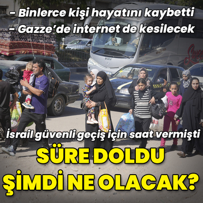 İsrail'den güvenli geçişe 6 saatlik izin