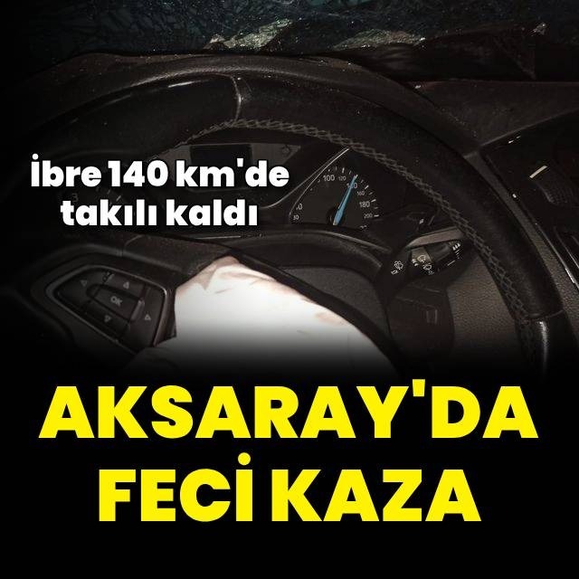İbre 140 km'de takılı kaldı