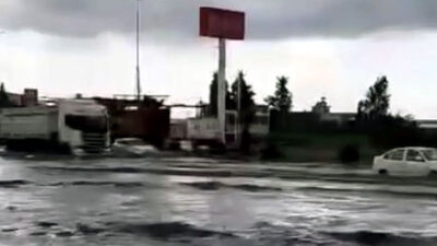 Hatay'da şiddetli sağanak esareti!