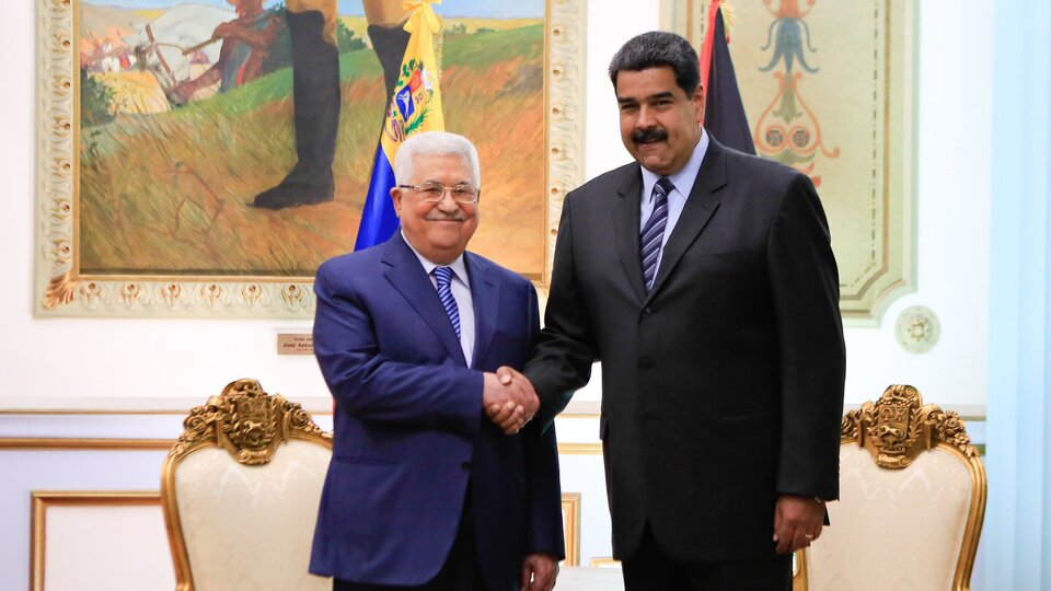 Maduro ile Abbas'tan telefon görüşmesi