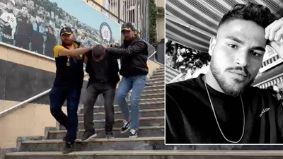 Olay anı kamerada! Kız arkadaşına laf atıp öldürdü!