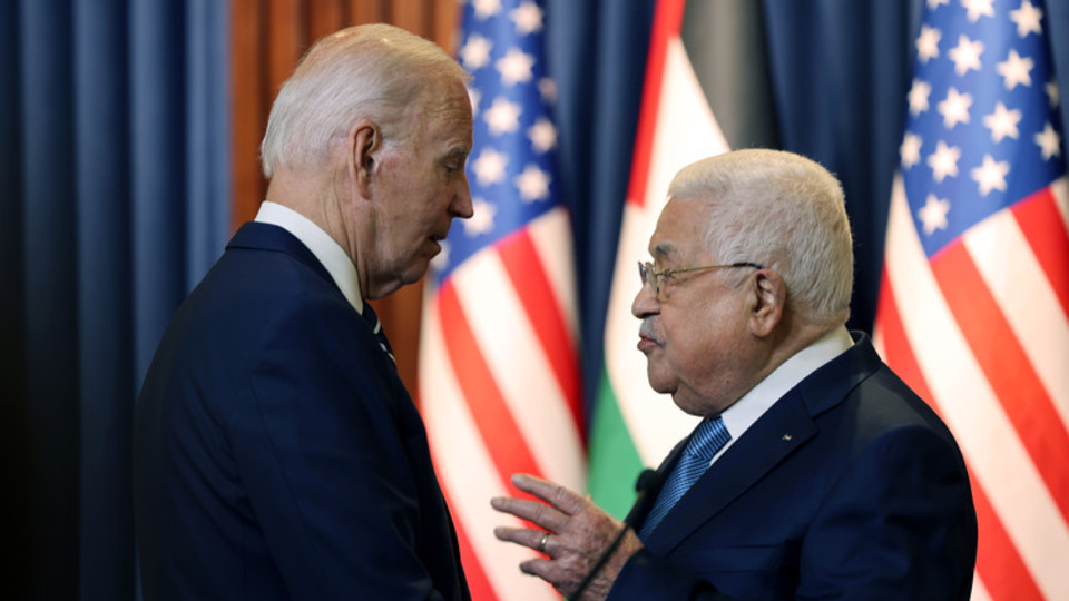 Biden, Ürdün'de Abbas ile görüşecek