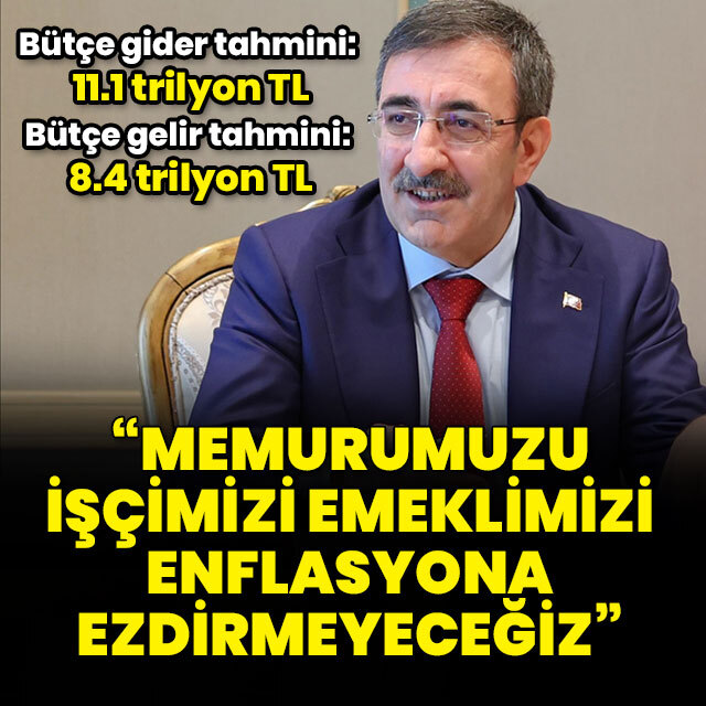 "Memurumuzu, işçimizi ve emeklimizi enflasyona ezdirmeyeceğiz"