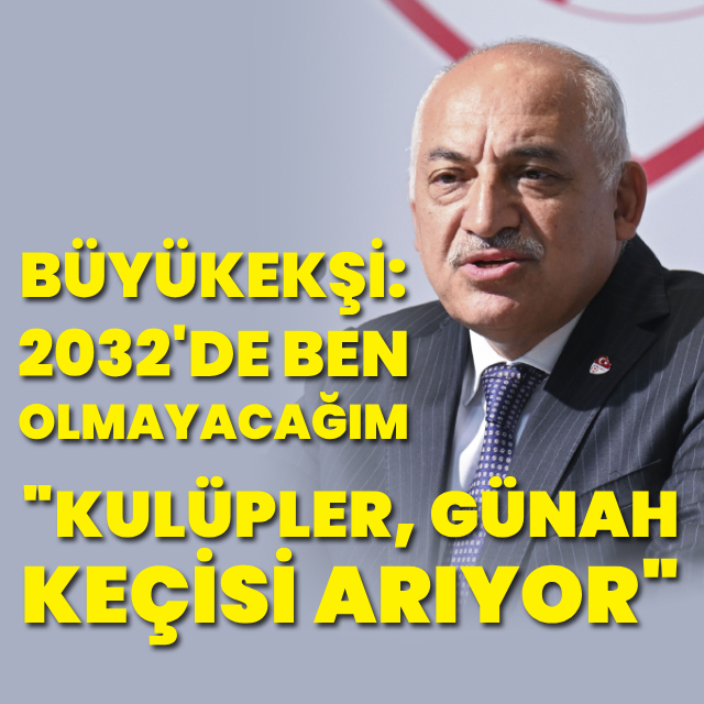 "Kulüpler sürekli günah keçisi arıyor!"