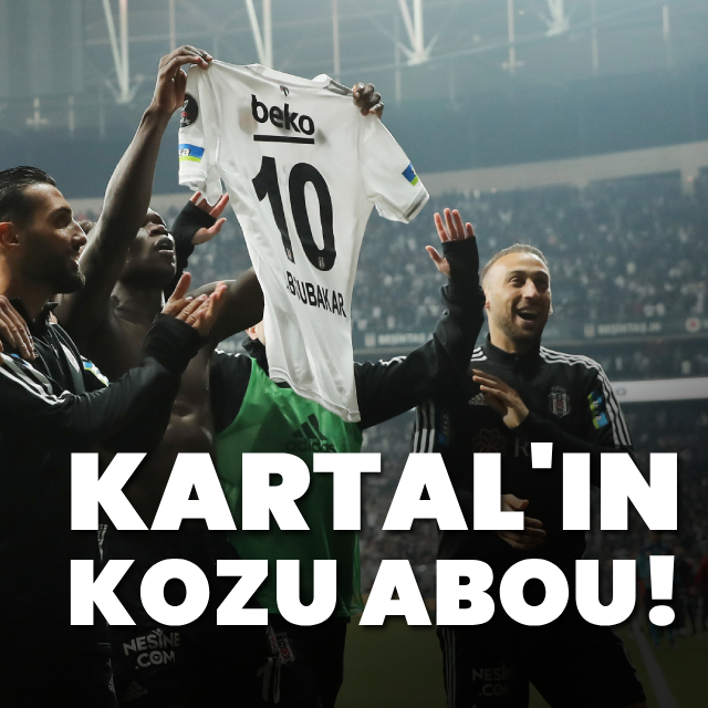 Derbide koz Aboubakar!