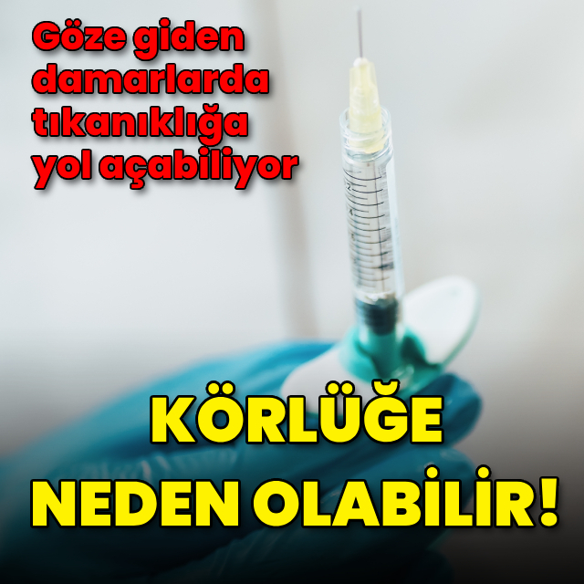 Burun dolgusuna karşı uyarı: Körlüğe neden olabilir