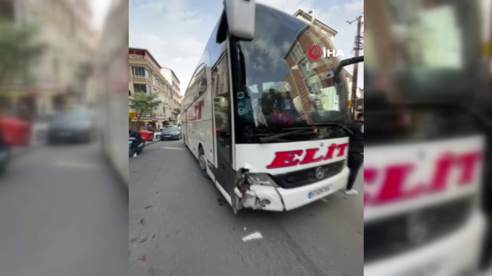 Şoför bayılınca zincirleme kaza meydana geldi!