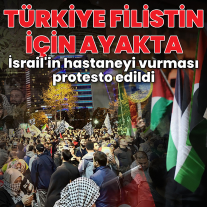 İsrail'e tepki, Filistin'e destek