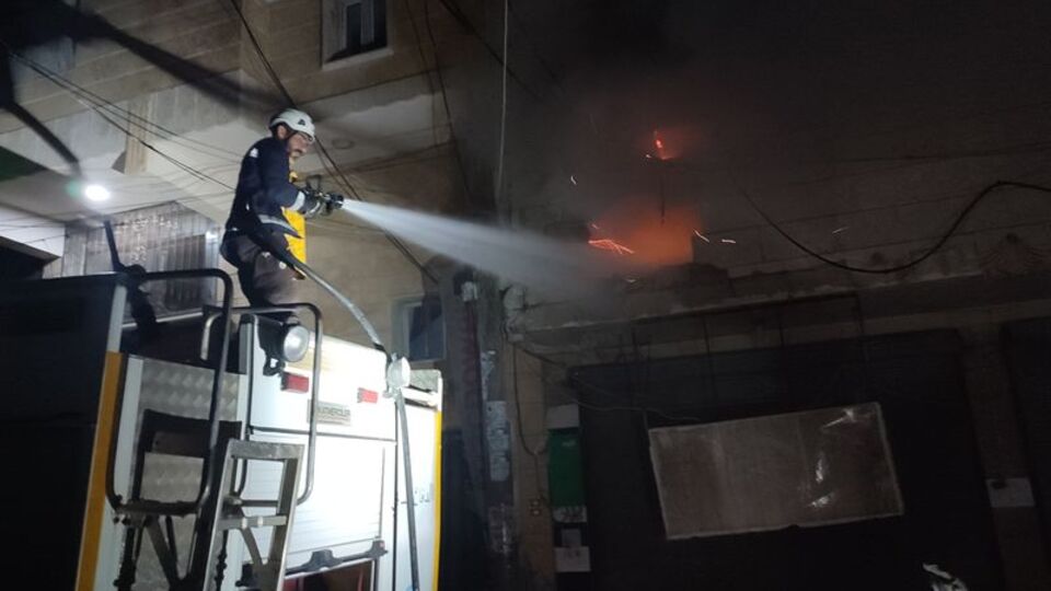 Halep ve İdlib illerine saldırı: 1 ölü, 4 yaralı