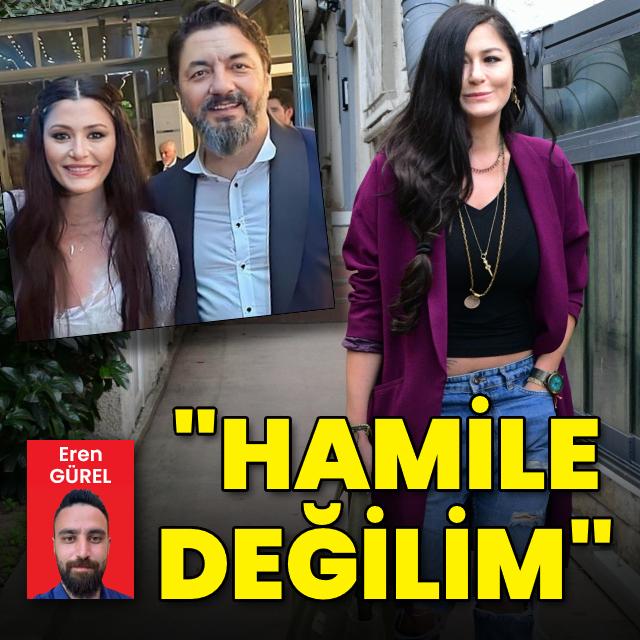 "Hamile değilim"