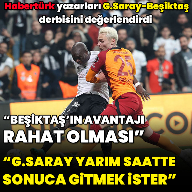 "G.Saray yarım saatte sonuca gitmek ister"