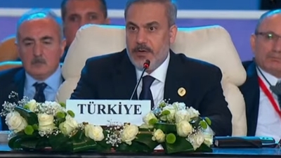 Bakan Fidan Kahire'de Barış Zirvesi'nde