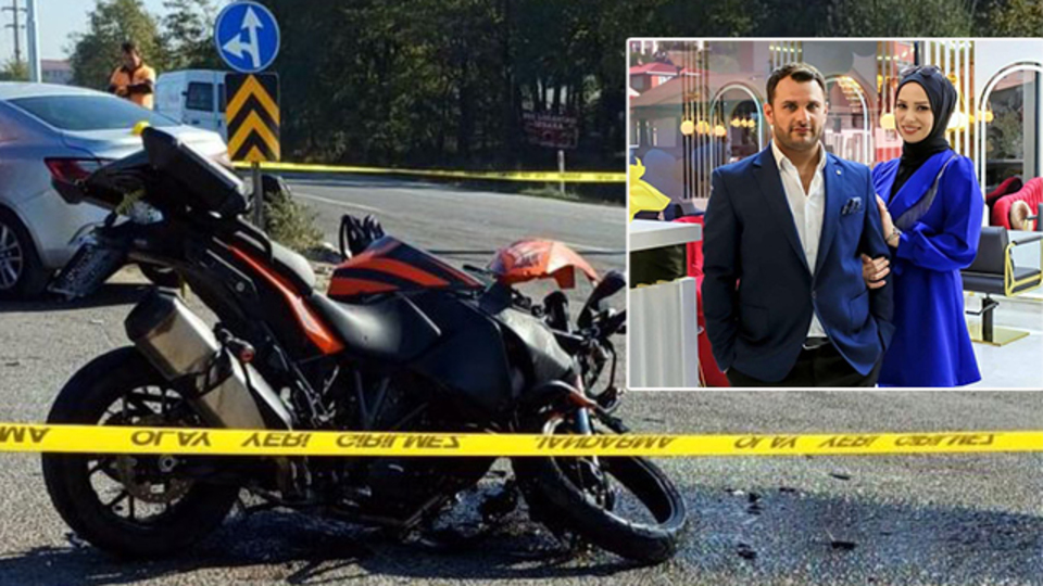 Karı koca motosiklet kazasında ölmüştü! Kahreden detay ortaya çıktı!