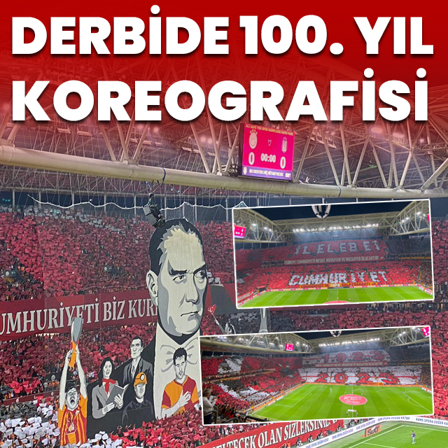 100. yıl için çok özel koreografi