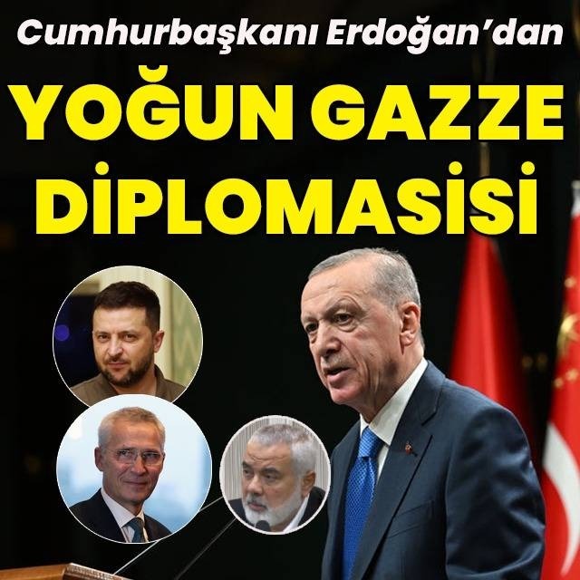 Cumhurbaşkanı Erdoğan'ın diplomasi trafiği