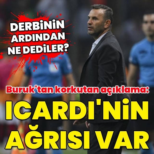 Icardi için sakatlık açıklaması!