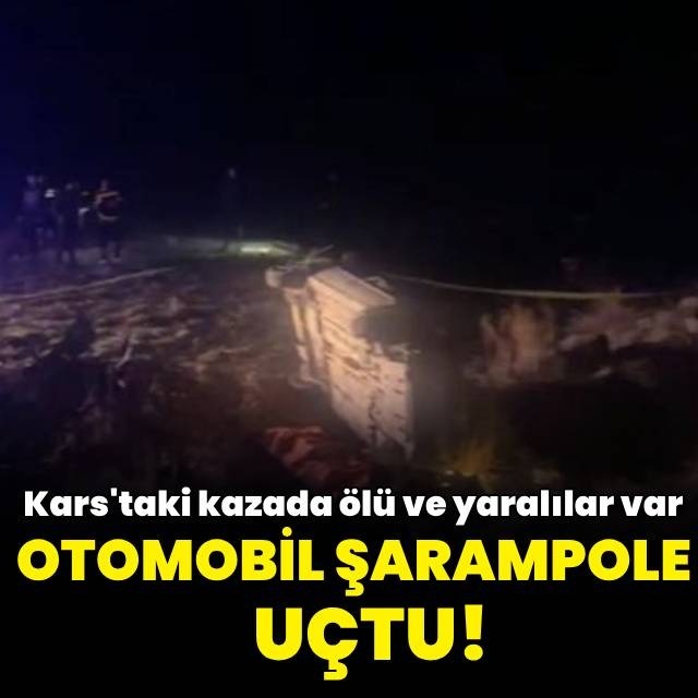 Kars'ta feci kaza: 3 ölü