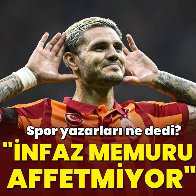 "İnfaz memuru, affetmiyor"