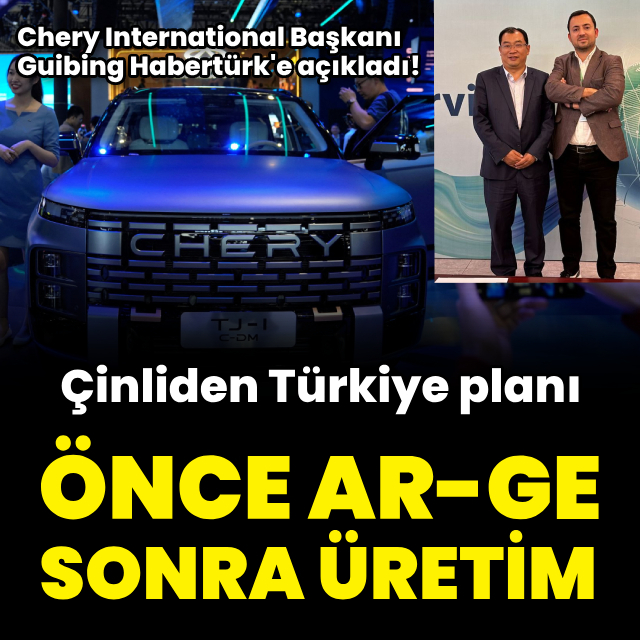 Türkiye'de önce Ar-Ge sonra üretim yapacak