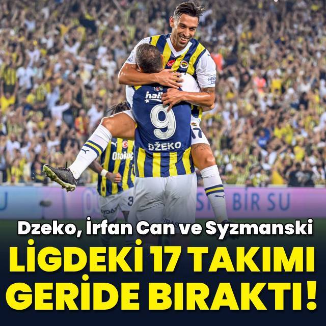 Dzeko, İrfan ve Szymanski'den müthiş istatistik