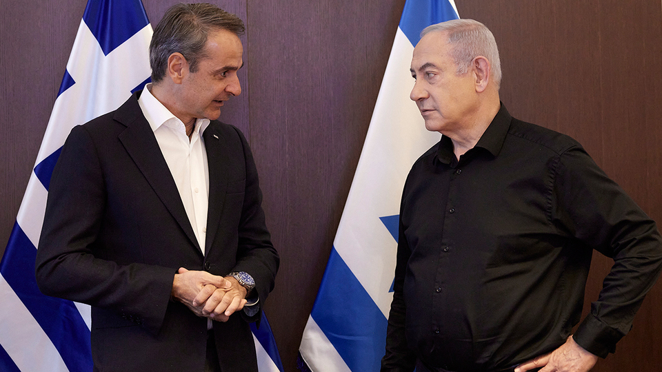 Miçotakis, Netanyahu ile görüştü