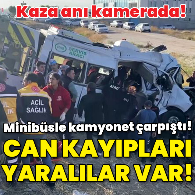 Feci kaza! Can kayıpları ve yaralılar var!
